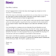 Here is a screenshot of Roku’s email to customers sent to a member of the Gizmodo staff.